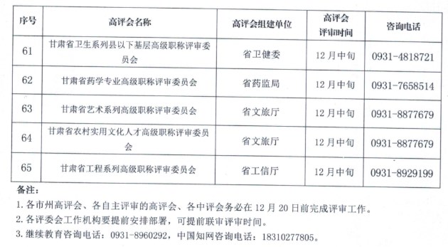 嘉峪關2023年職稱評審通知15