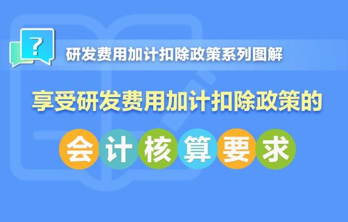 一組圖帶你了解：享受研發(fā)費(fèi)用加計(jì)扣除政策的會計(jì)核算要求