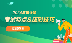 審計(jì)師應(yīng)試技巧