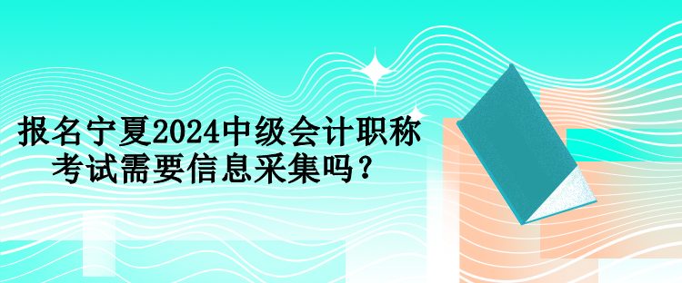 報(bào)名寧夏2024中級(jí)會(huì)計(jì)職稱(chēng)考試需要信息采集嗎？