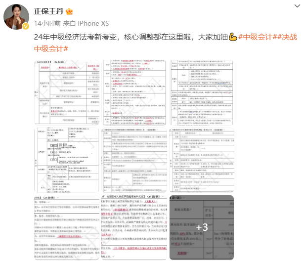 王丹：2024年中級(jí)會(huì)計(jì)經(jīng)濟(jì)法核心調(diào)整 考前再過一遍！